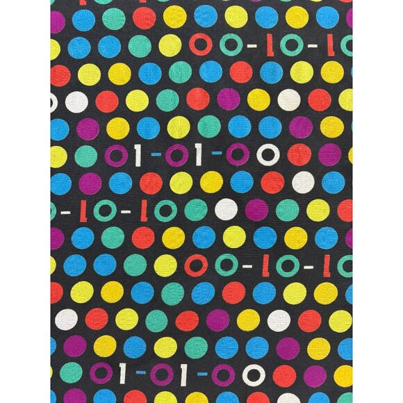 01-01-00 Vintage Polka Dot Silk Scarf 20" Square Made In Italy - Picture 2 of 6